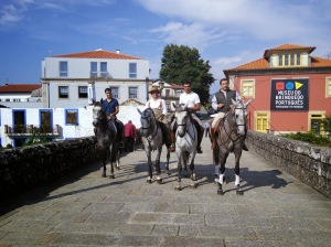 The four horsemen of Ponte de Lima!