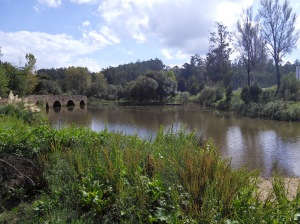 A medieval bridge